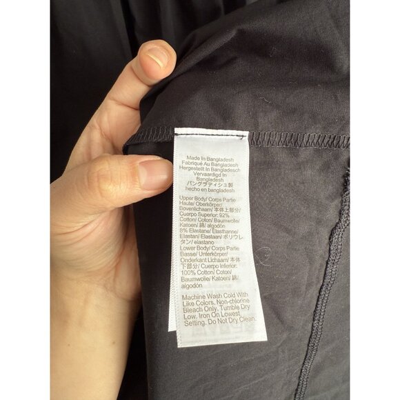 J. Crew High Neck Mixed Knit Black Midi Dress Casual Minimalist Preppy Whimsical - Picture 7 of 8